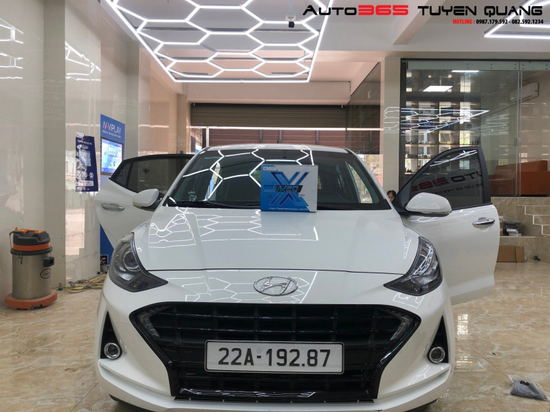 Độ đèn nâng cấp ánh sáng Nâng cấp bi gầm Xlight V20 new 2023 tăng sáng Hyundai I10